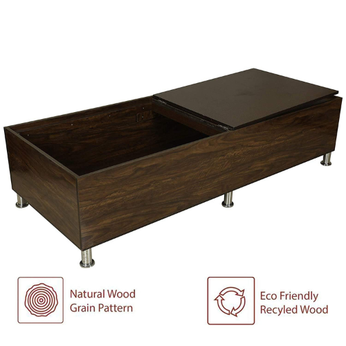 Single Bed Diwan/Sofa with Storage | Engineered Wooden Bed with Legs - Image 4