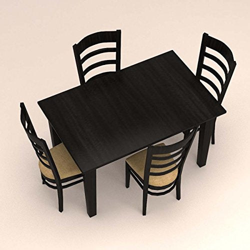 Contemporary Rectangular Table Top And 4 Seater Dinning Set. - Image 3