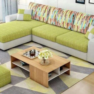 New L shape sofa in multi collar